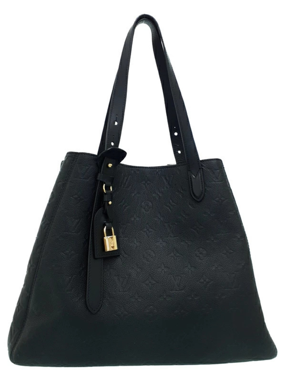 Louis Vuitton Monogram Empreinte One Tote Bag Leather Blue Black